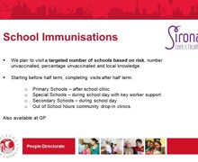 Public Health Briefing for School Leaders    information on Measles 2